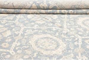 Tappeto Zigler Fine Stilizzato Azzurro Avorio 307x419 Cm