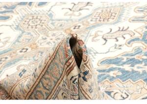 Tappeto Kazak Fine Stilizzato Blu Beige 310x423 Cm