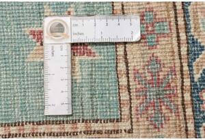 Tappeto Kazak Fine Stilizzato Azzurro Avorio 276x365 Cm