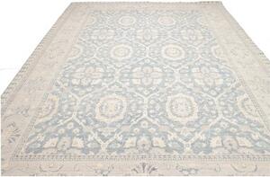 Tappeto Zigler Fine Stilizzato Azzurro Avorio 307x419 Cm