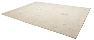 Tappeto Zigler Fine Stilizzato Beige Azzurro 271x365 Cm
