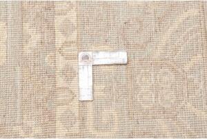 Tappeto Zigler Fine Stilizzato Grigio Chiaro Avorio 248x297 Cm