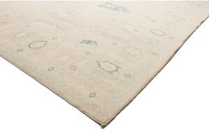 Tappeto Zigler Fine Stilizzato Beige Azzurro 271x365 Cm