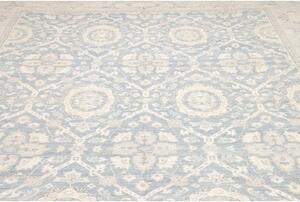 Tappeto Zigler Fine Stilizzato Azzurro Avorio 307x419 Cm