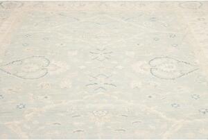 Tappeto Zigler Fine Stilizzato Celeste Avorio 279x364 Cm