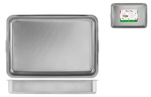 Rosticcera Non Stick in acciaio inox cm 40x28x7h