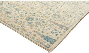 Tappeto Floralia Floreale Avorio Azzurro 302x416 Cm
