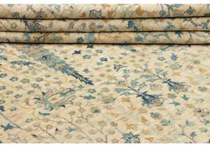 Tappeto Floralia Stilizzato Avorio Blu 273x367 Cm