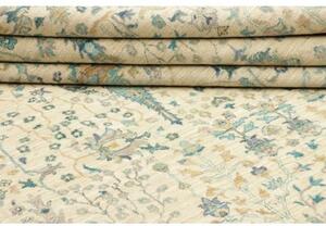 Tappeto Floralia Floreale Avorio Azzurro 302x416 Cm