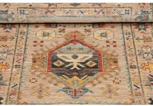 Tappeto Floralia Stilizzato Beige Blu 81x128 Cm