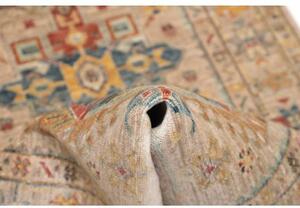 Tappeto Floralia Stilizzato Beige Blu 81x128 Cm