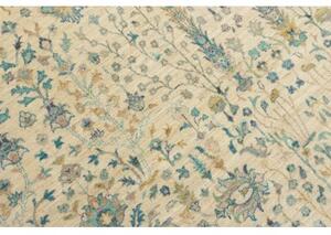 Tappeto Floralia Floreale Avorio Azzurro 302x416 Cm