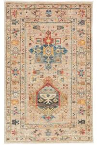 Tappeto Floralia Stilizzato Beige Blu 79x125 Cm
