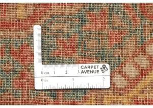 Tappeto Kairo Geometrico Mattone Azzurro 143x220 Cm