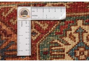 Tappeto Istintia Geometrico Rosso Beige Corsia 75x209 Cm