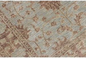 Tappeto Zigler Fine Floreale Celeste Mattone 102x148 Cm
