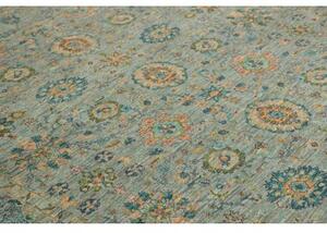 Tappeto Floralia Floreale Azzurro Beige 247x300 Cm