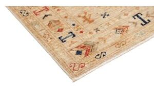 Tappeto Kazak Fine Geometrico Beige Ruggine Corsia 81x305 Cm
