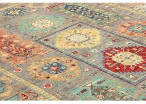 Tappeto Floralia Geometrico Grigio Multicolore 165x238 Cm