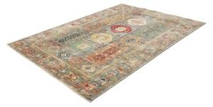 Tappeto Floralia Geometrico Grigio Multicolore 165x238 Cm