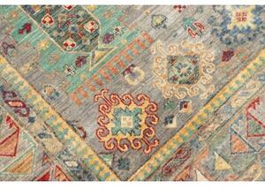 Tappeto Floralia Geometrico Grigio Multicolore 165x238 Cm