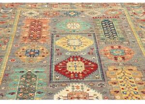 Tappeto Floralia Geometrico Grigio Multicolore 165x238 Cm