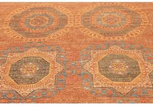 Tappeto Kairo Geometrico Mattone Azzurro 143x220 Cm