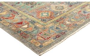 Tappeto Floralia Geometrico Grigio Multicolore 165x238 Cm