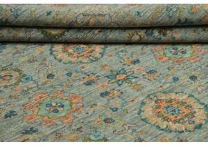 Tappeto Floralia Floreale Azzurro Beige 247x300 Cm