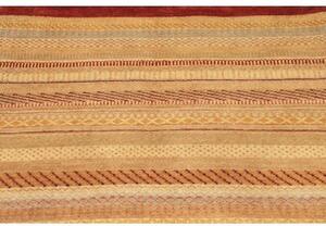 Tappeto Cromopura Geometrico Beige Rosso Corsia 78x244 Cm
