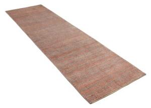 Tappeto Cromopura Geometrico Arancione Grigio Corsia 81x295 Cm