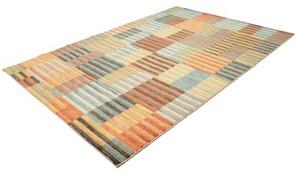 Tappeto Mosaic Geometrico Multicolore Beige 202x286 Cm