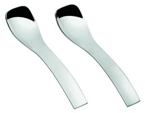 Cucchiaini In fusion piccoli in Acciaio INOX Confezione da 6 pezzi 10,5 cm per gelati e macedonie