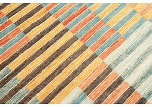 Tappeto Mosaic Geometrico Multicolore Beige 202x286 Cm