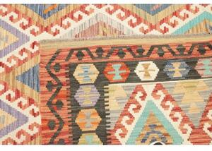 Tappeto Kilim Geometrico Multicolore 206x289 Cm