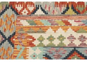 Tappeto Kilim Geometrico Multicolore 125x184 Cm