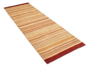 Tappeto Cromopura Geometrico Beige Rosso Corsia 78x244 Cm