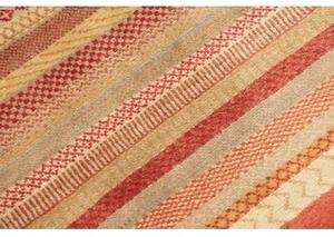 Tappeto Cromopura Geometrico Rosso Mattone Beige 82x122 Cm
