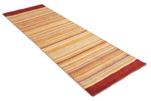 Tappeto Cromopura Geometrico Beige Rosso Mattone Corsia 79x249 Cm