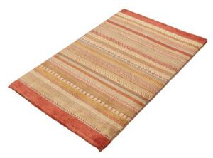 Tappeto Cromopura Geometrico Rosso Mattone Beige 82x122 Cm