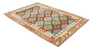 Tappeto Kilim Geometrico Multicolore 125x184 Cm