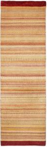 Tappeto Cromopura Geometrico Beige Rosso Corsia 78x244 Cm