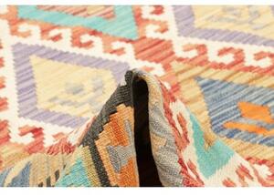 Tappeto Kilim Geometrico Multicolore 206x289 Cm