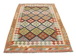 Tappeto Kilim Geometrico Multicolore 125x184 Cm