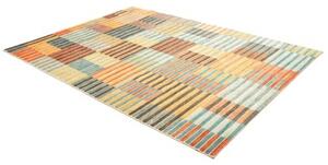 Tappeto Mosaic Geometrico Multicolore Beige 202x286 Cm