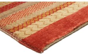 Tappeto Cromopura Geometrico Rosso Mattone Beige 82x122 Cm