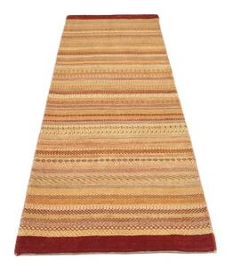 Tappeto Cromopura Geometrico Beige Rosso Corsia 78x244 Cm