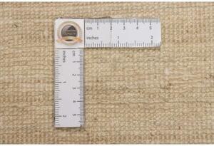 Tappeto Cromopura Tinta Unita Avorio Beige Corsia 76x232 Cm