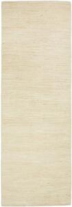 Tappeto Cromopura Tinta Unita Avorio Beige Corsia 76x232 Cm