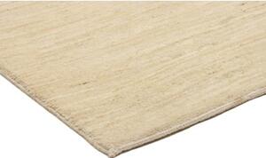 Tappeto Cromopura Tinta Unita Avorio Beige Corsia 76x232 Cm